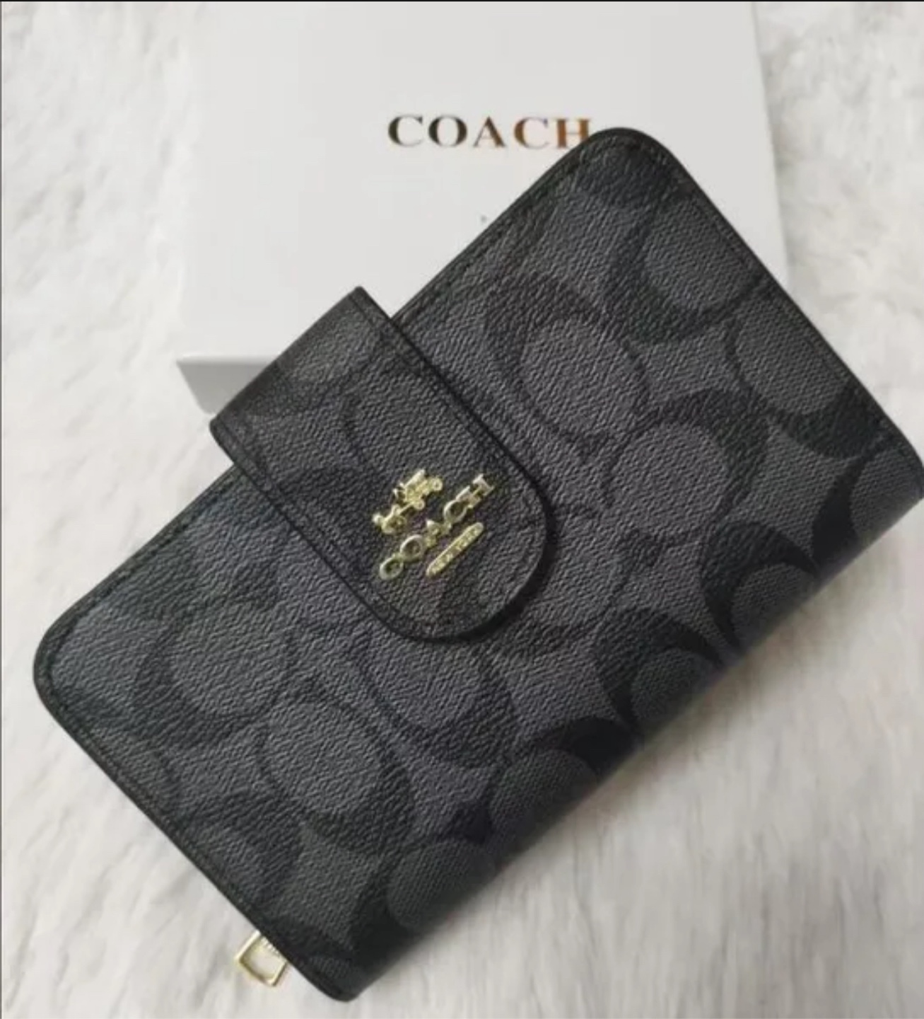 Coach Compact Bifold Wallet