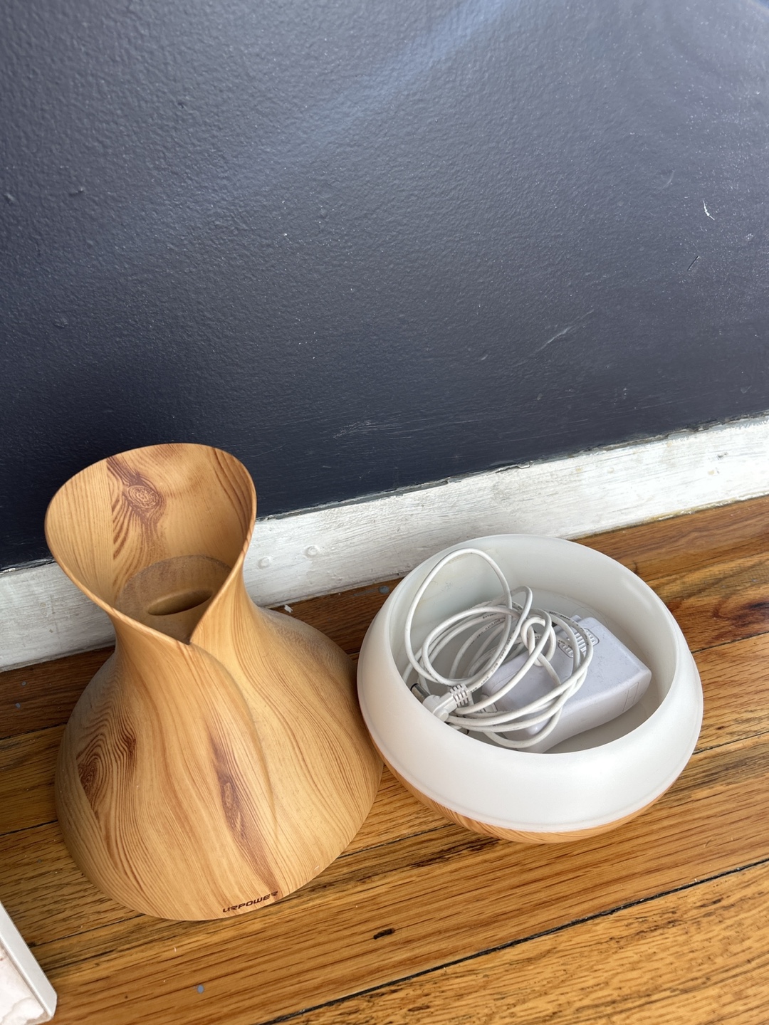 URPOWER Essential Oil Diffuser, Wood Grain - photo 2