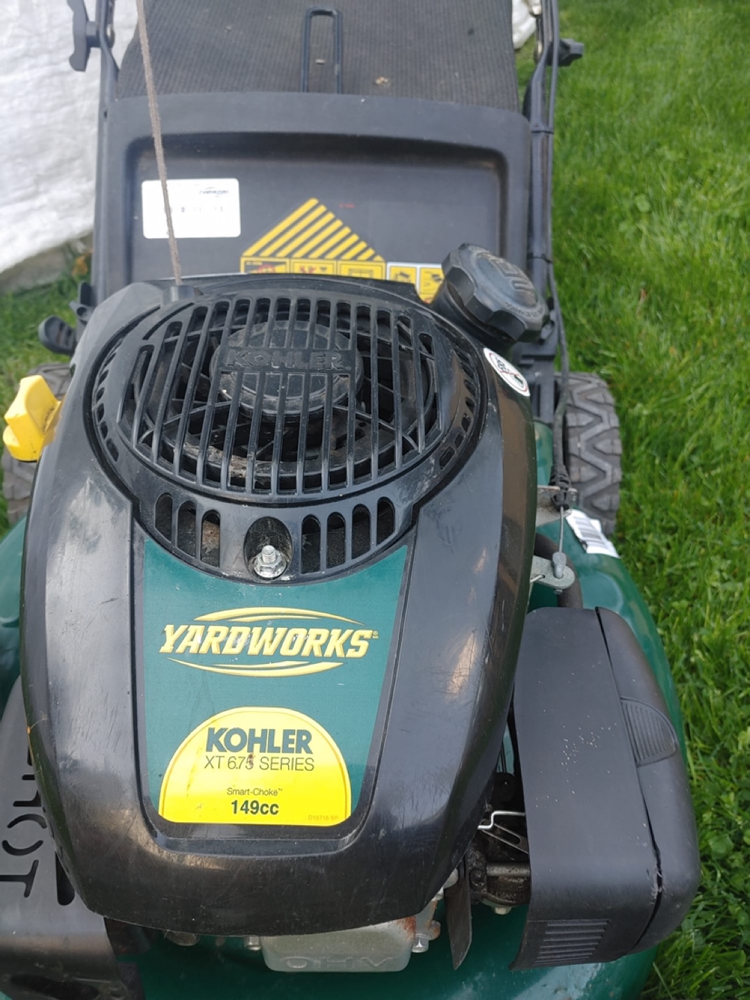 Yardworks Lawn Mower - photo 2
