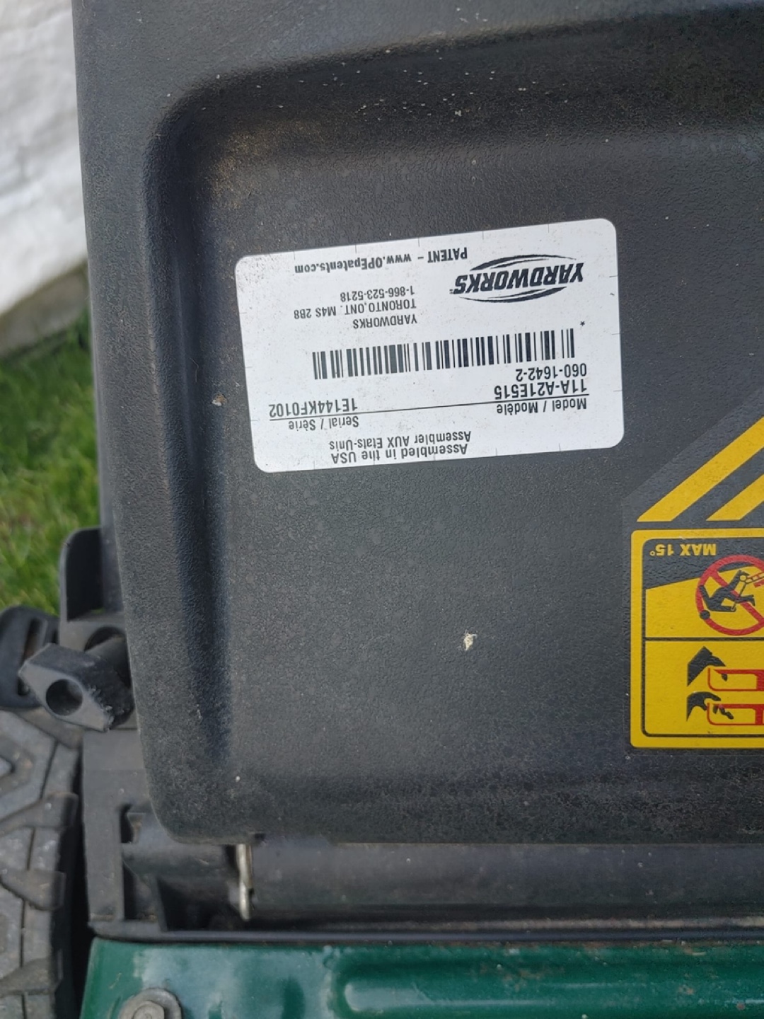 Yardworks Lawn Mower - photo 3
