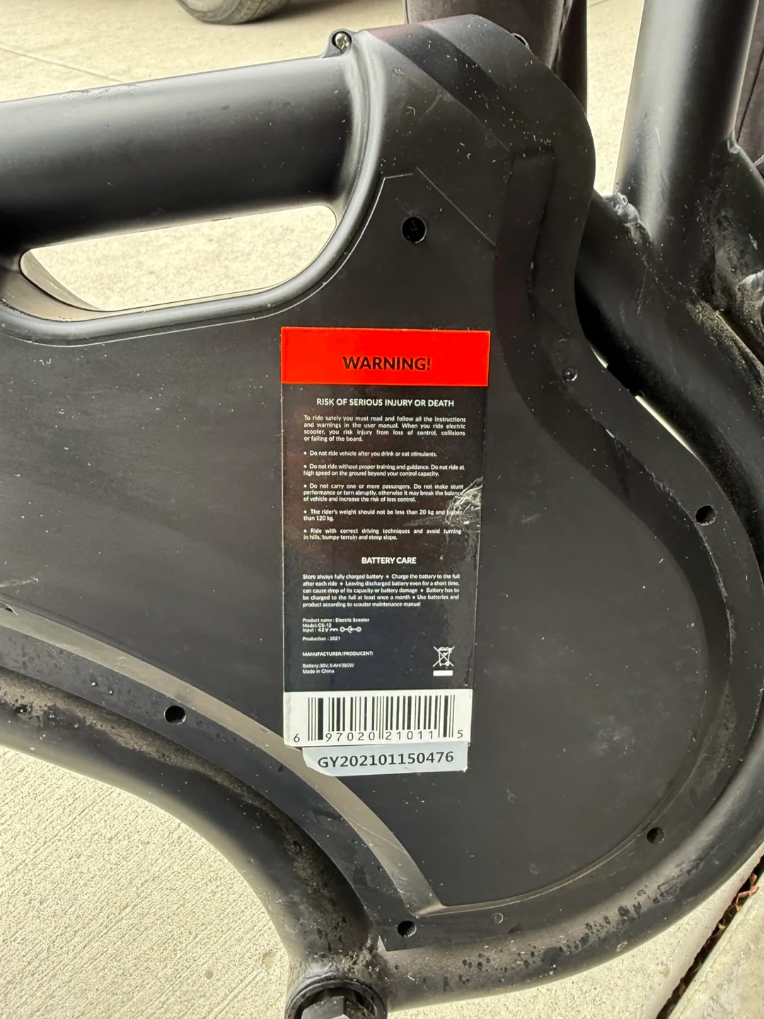 Folding Electric Bicycle image indicator(8)