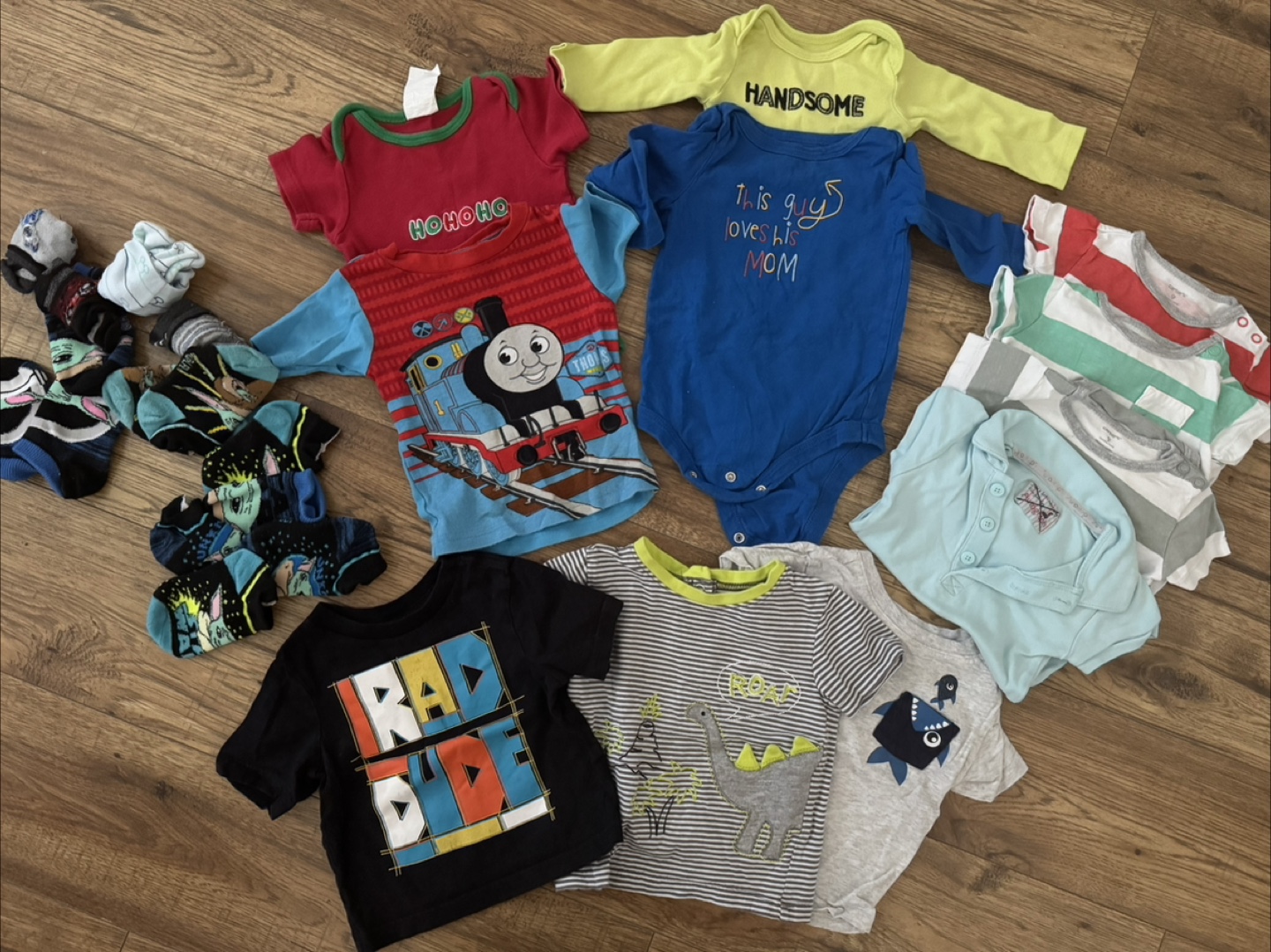 Baby Boy Clothes Bundle - 6-12 Months