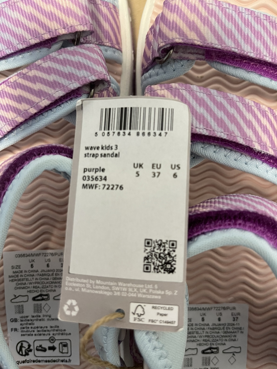 Mountain Warehouse Sandal Size 6 - photo 3