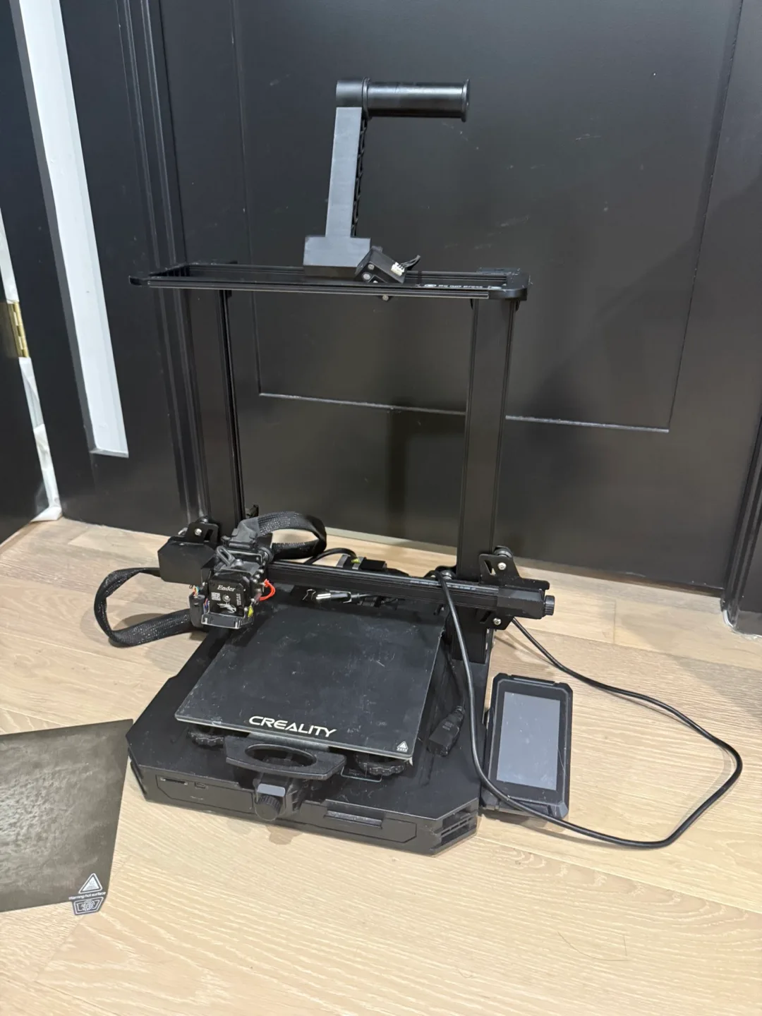 Creality Ender 3 V2 3D Printer with Filament thumbnail