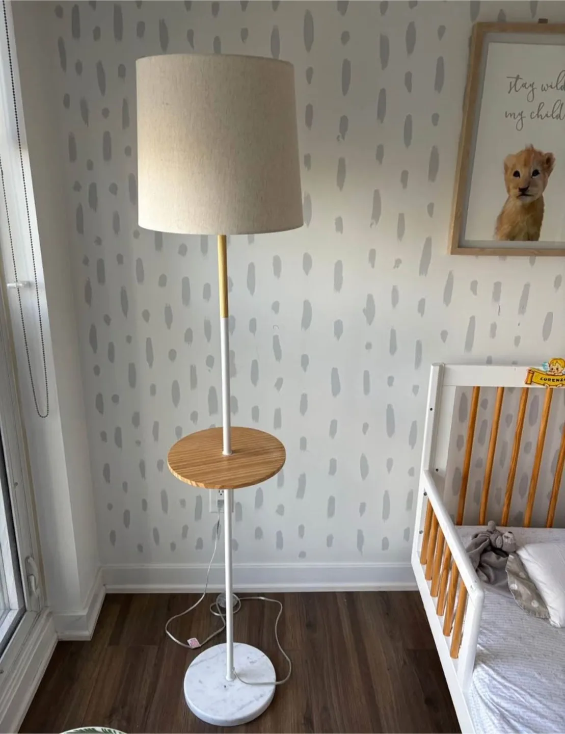 Structube Floor Lamp with Side Table image indicator(4)
