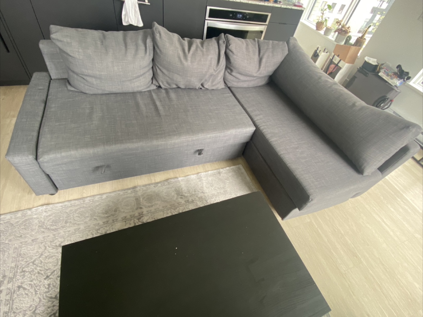 IKEA Friheten/Klagshamn Corner Sofa Bed - Grey