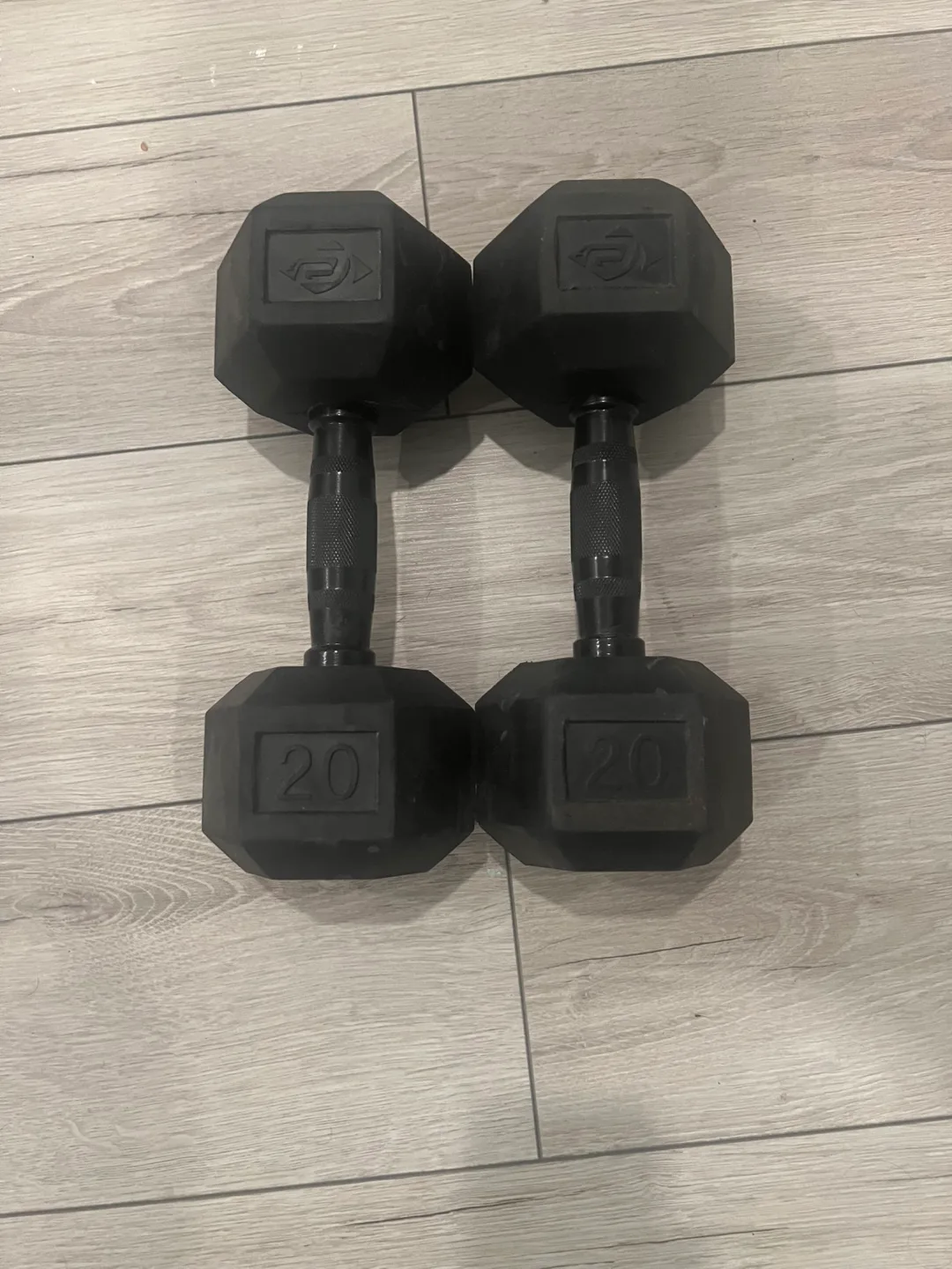 20lb Hex Dumbbells (set) thumbnail