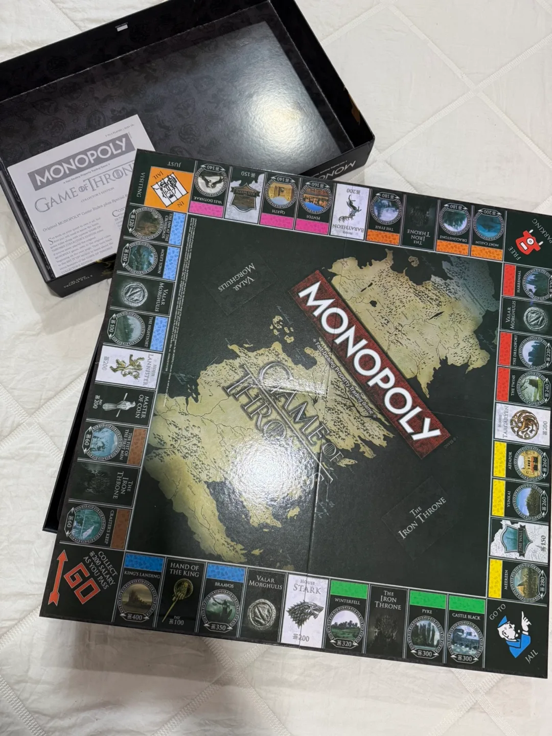 Monopoly Game of Thrones Collector's Edition Board Game image indicator(3)
