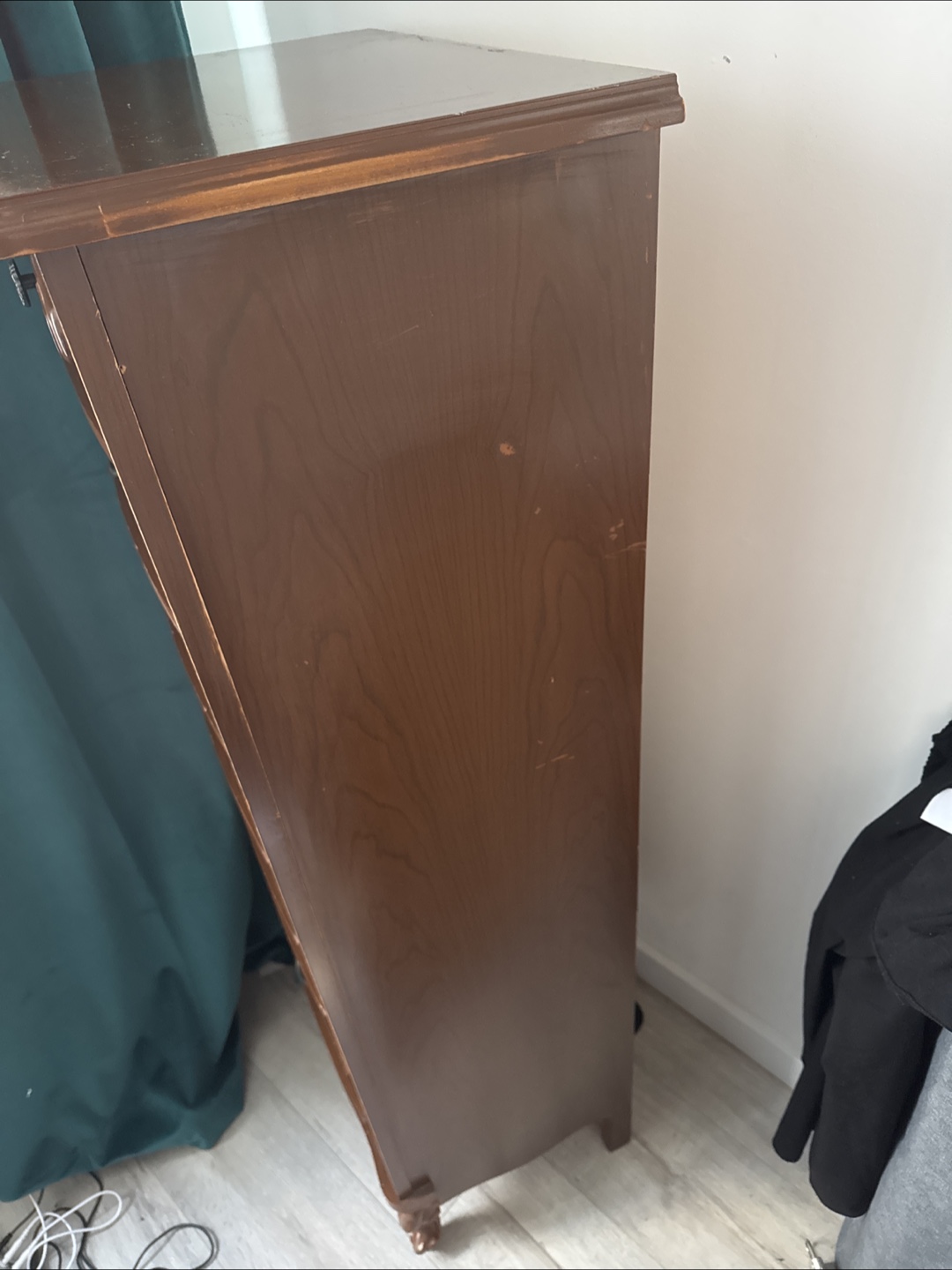 Vintage 5-Drawer Tall Dresser - photo 4