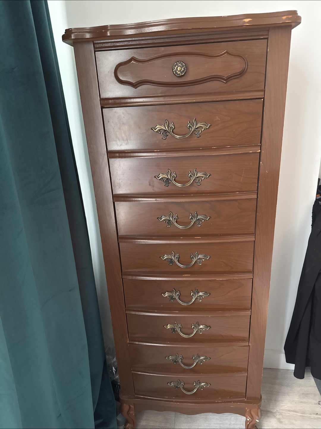 Vintage 5-Drawer Tall Dresser
