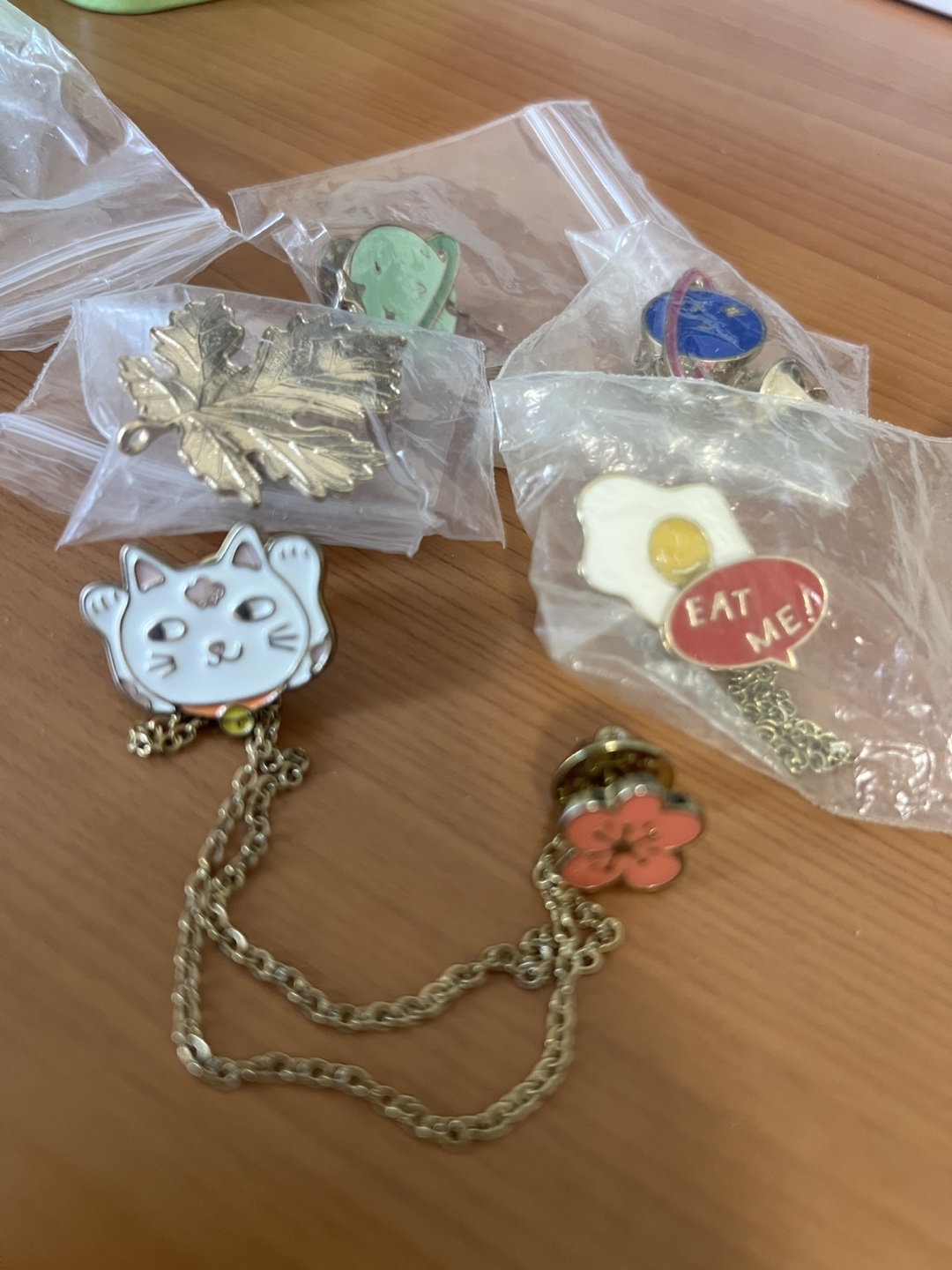 Cute Enamel Pin Set