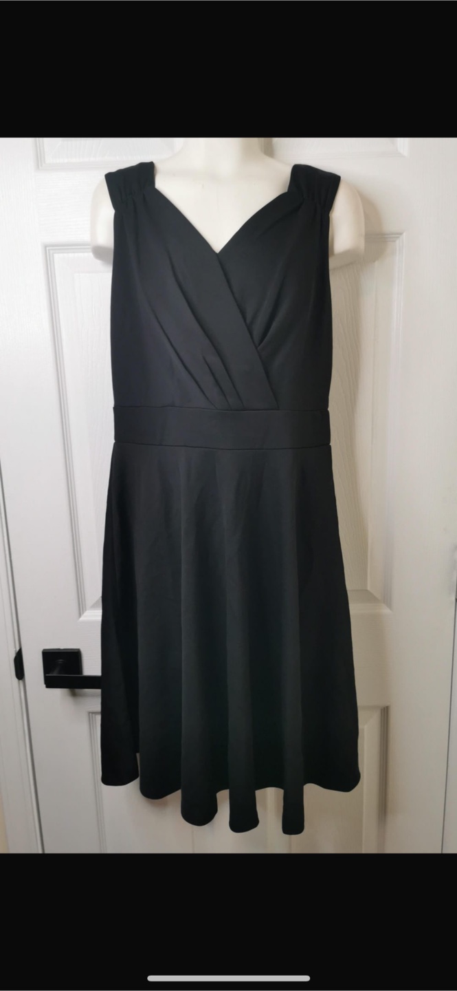 NEW! GRACE KARIN V-Neck A-line Sleeveless Fit and Flare Dress - photo 5