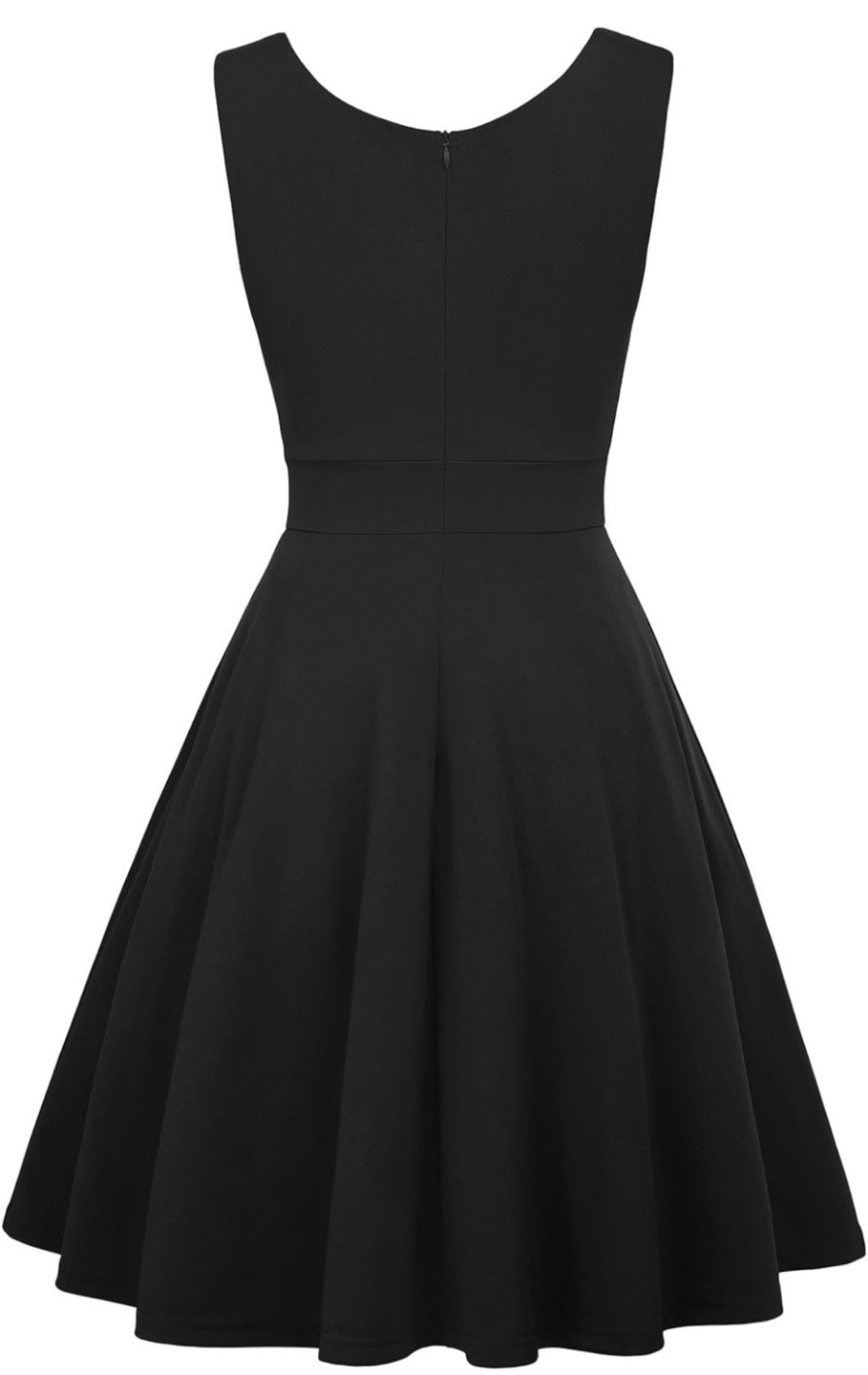 NEW! GRACE KARIN V-Neck A-line Sleeveless Fit and Flare Dress - photo 4