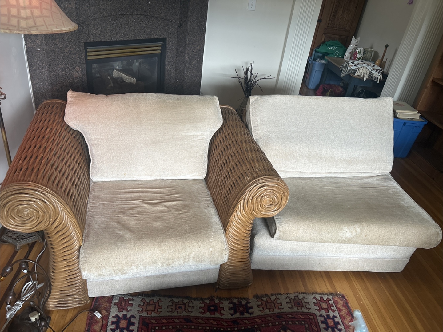 Rattan Sectional Sofa & Rattan Chairs - photo 3