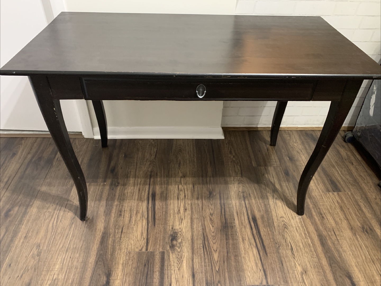 OBO - Dark Brown Dining Table & Free Chair