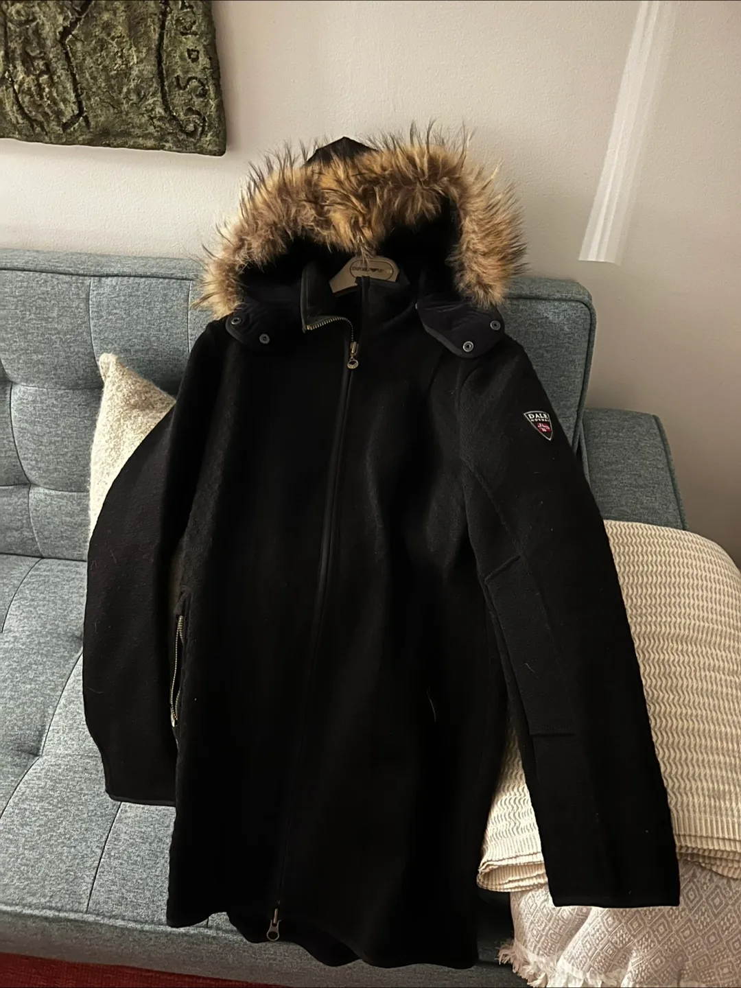 Dale of Norway Women's Black Hooded Jacket thumbnail