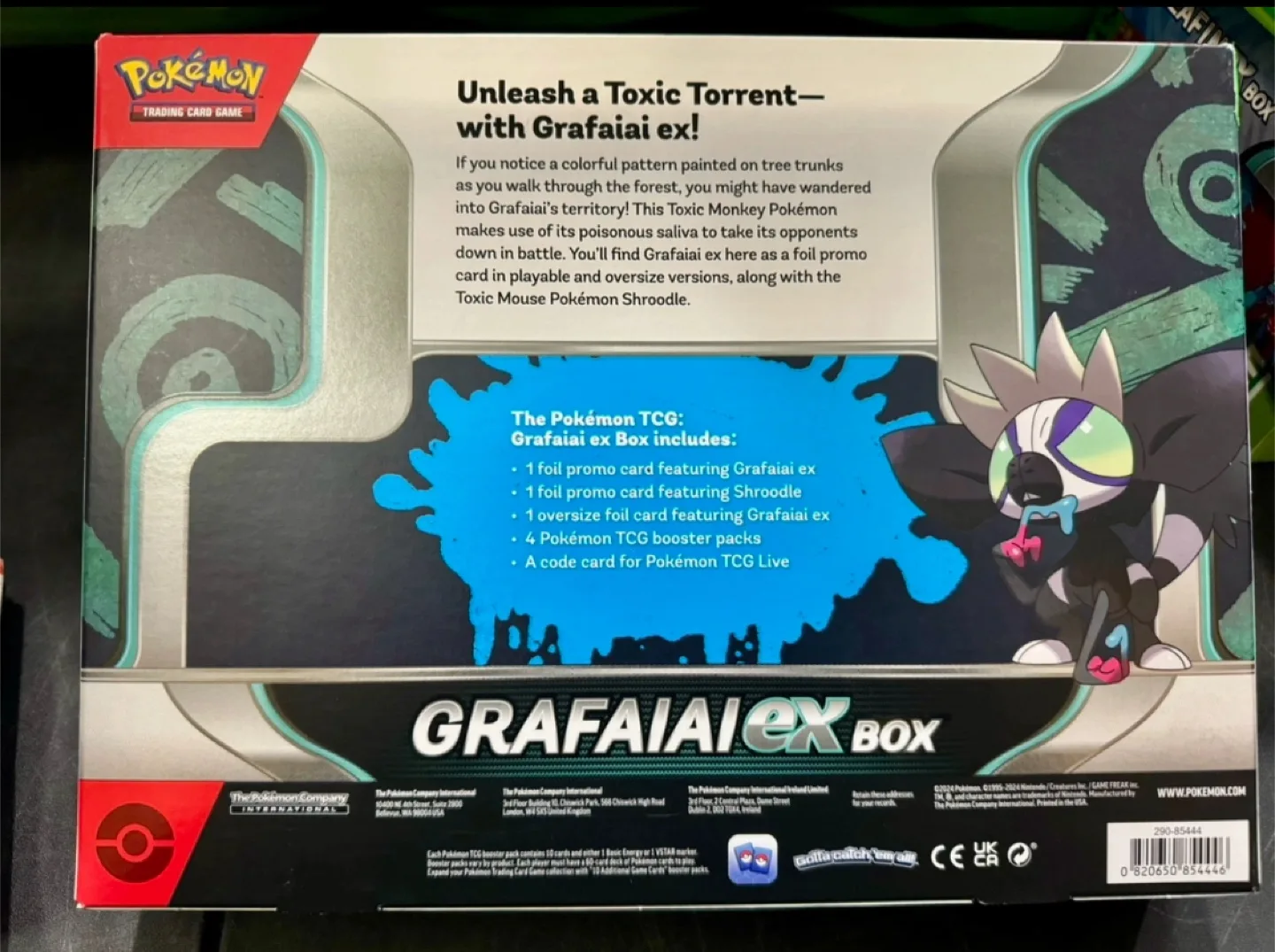 Pokemon Box set Grafaiai image indicator(2)