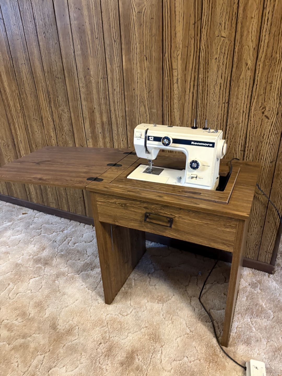 Vintage Kenmore Sewing Machine with Cabinet - photo 3