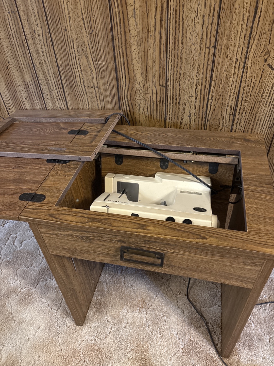 Vintage Kenmore Sewing Machine with Cabinet - photo 2