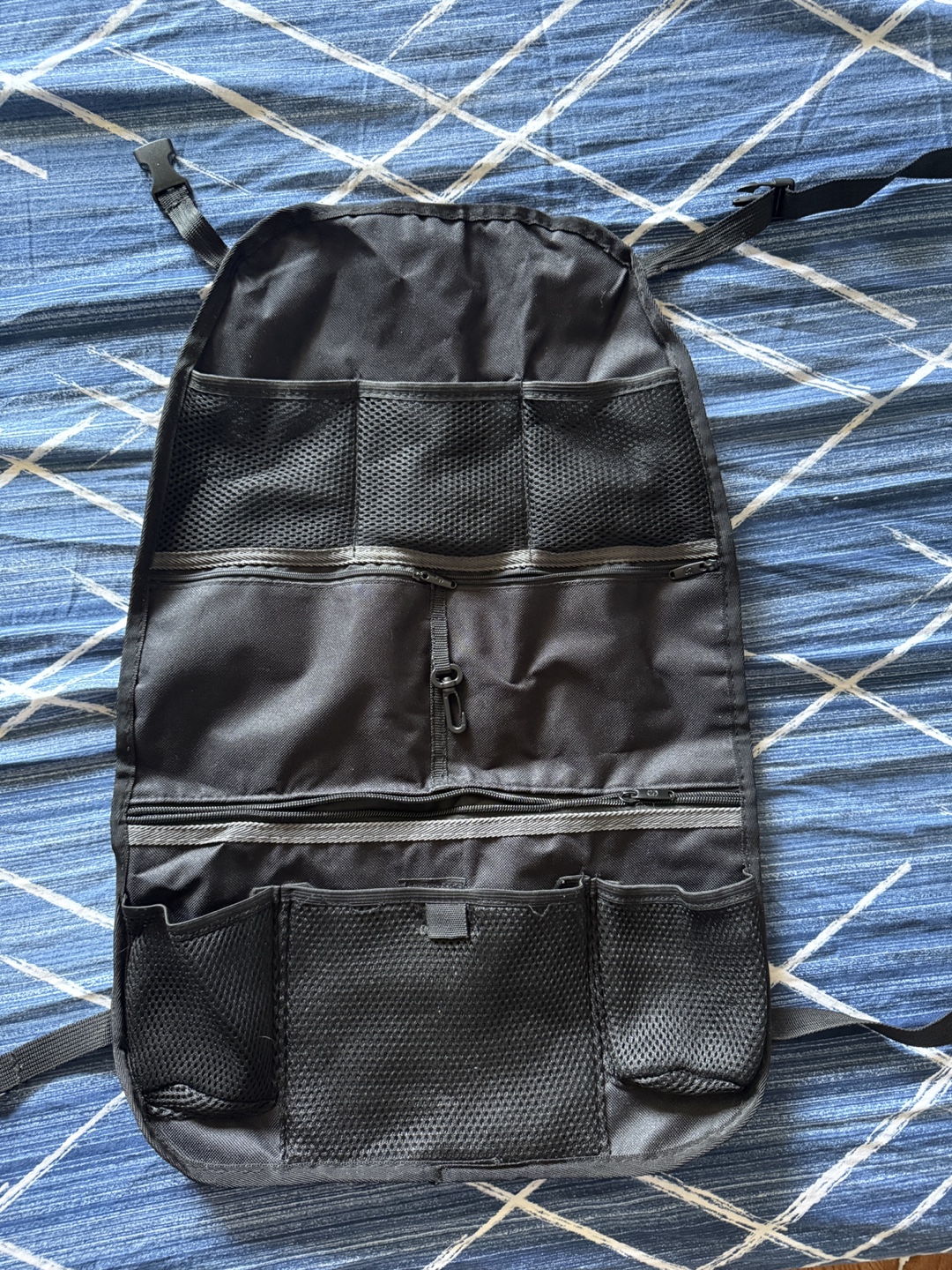 Black Car Seat Organiser