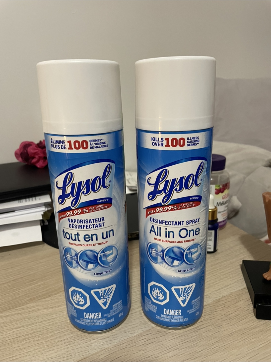 Lysol Disinfectant Sprays (2)