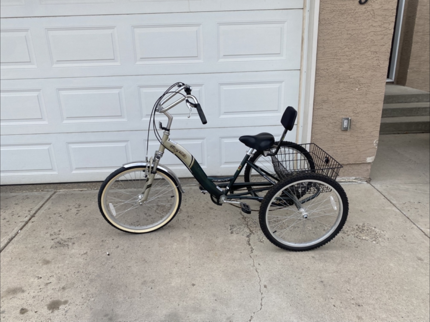 Adult Tricycle with Basket