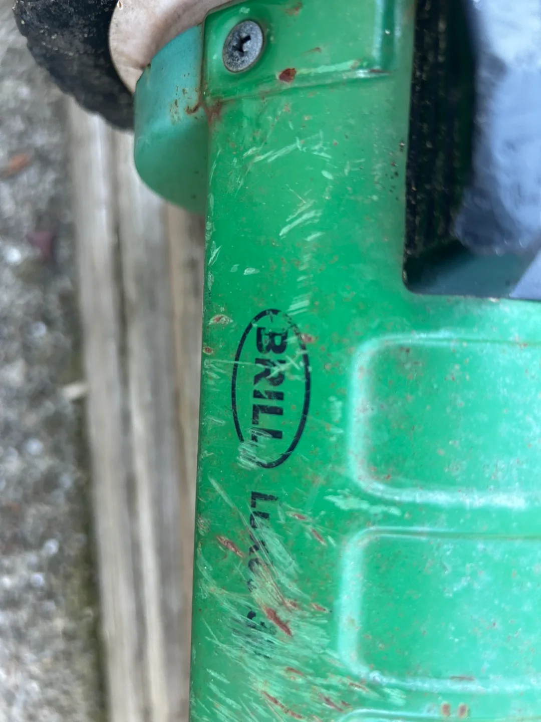 Manual push mower image indicator(4)