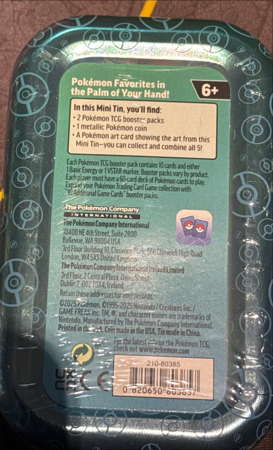 Pokemon Kanto Friends Mini Tins image indicator(3)