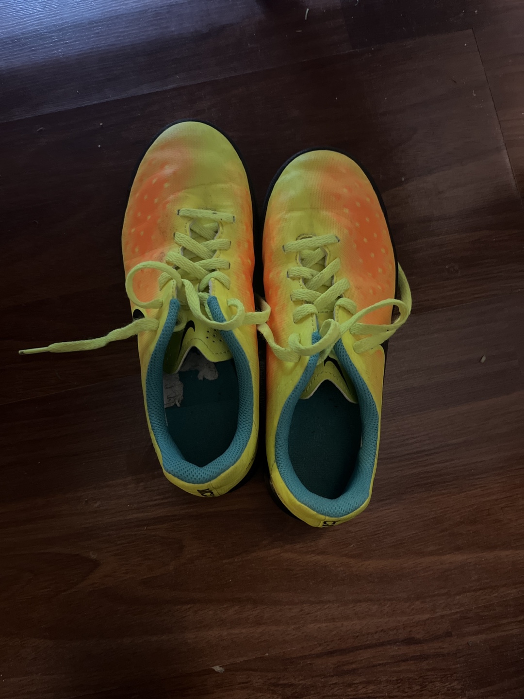 Nike Jr. Mercurial Superfly 7 Club TF Yellow/Orange Size 29