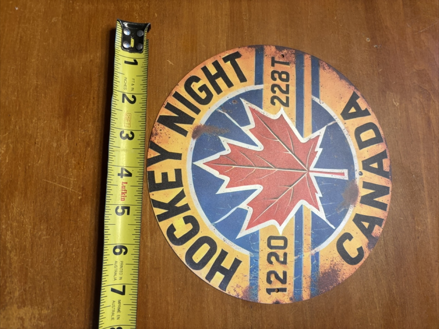 HOCKEY NIGHT CANADA 1220 228T sign ! - photo 4