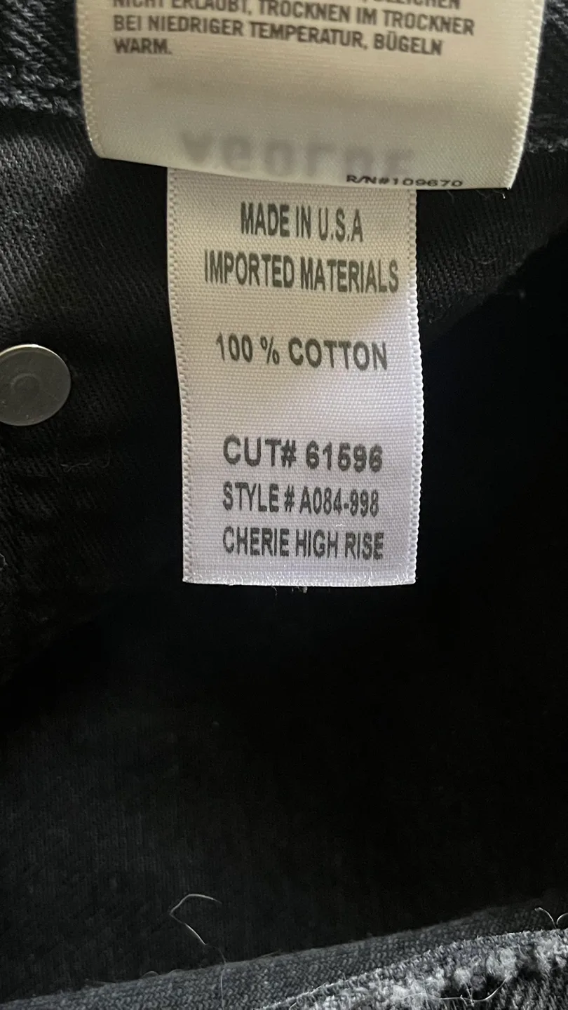 AGOLDE Cherie High Rise Straight Jeans in Distortion image indicator(8)