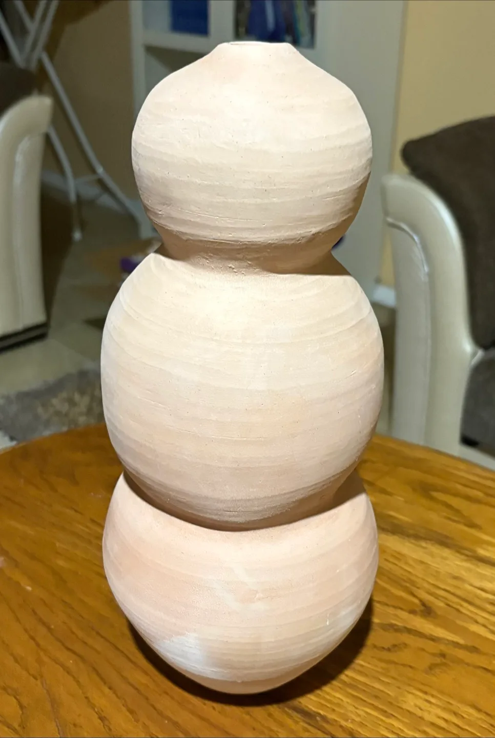 Unique Stacked Sphere Ceramic Vase image indicator(3)