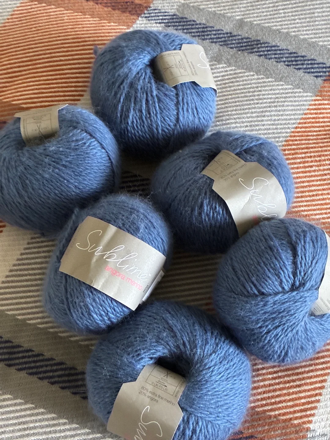 Sublime Angora Merino Yarn - 6 Balls - Shade 0047 thumbnail