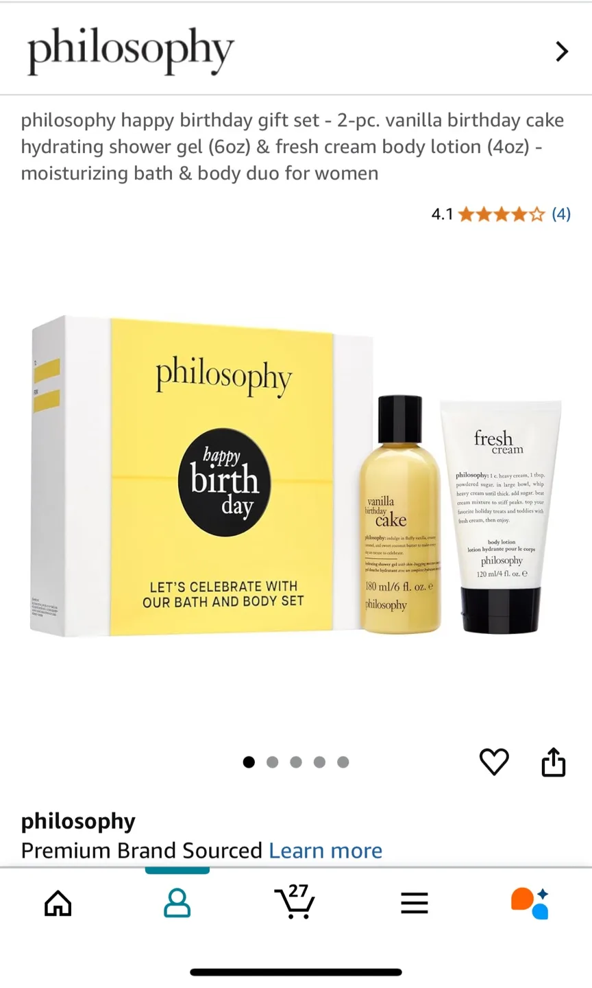 Philosophy Happy Birthday Gift Set image indicator(2)