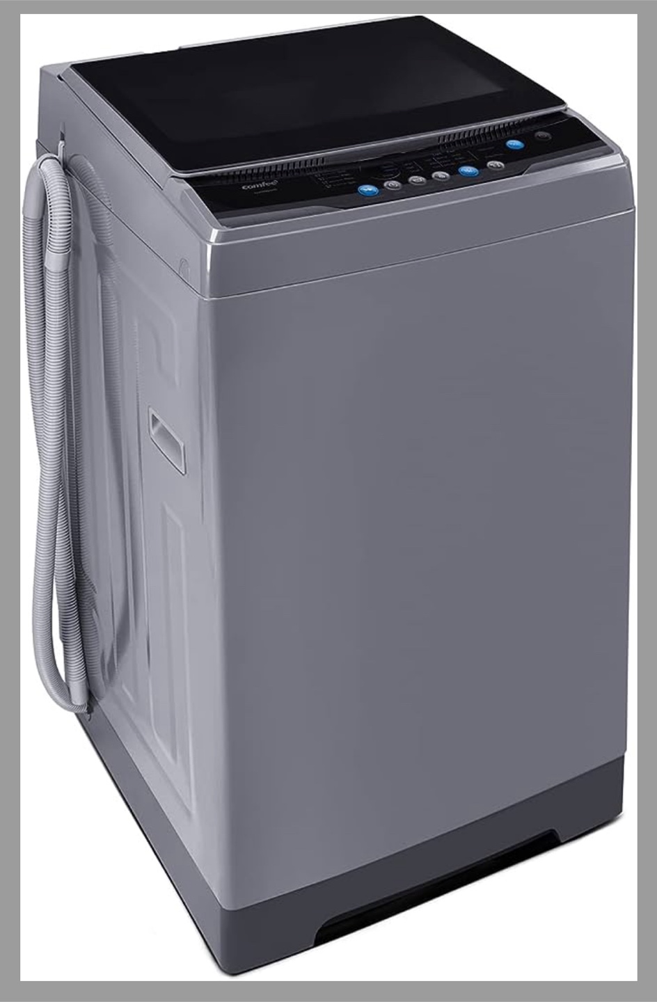 Space-Saving Compact Washer - Perfect for Apartments or Dorms!