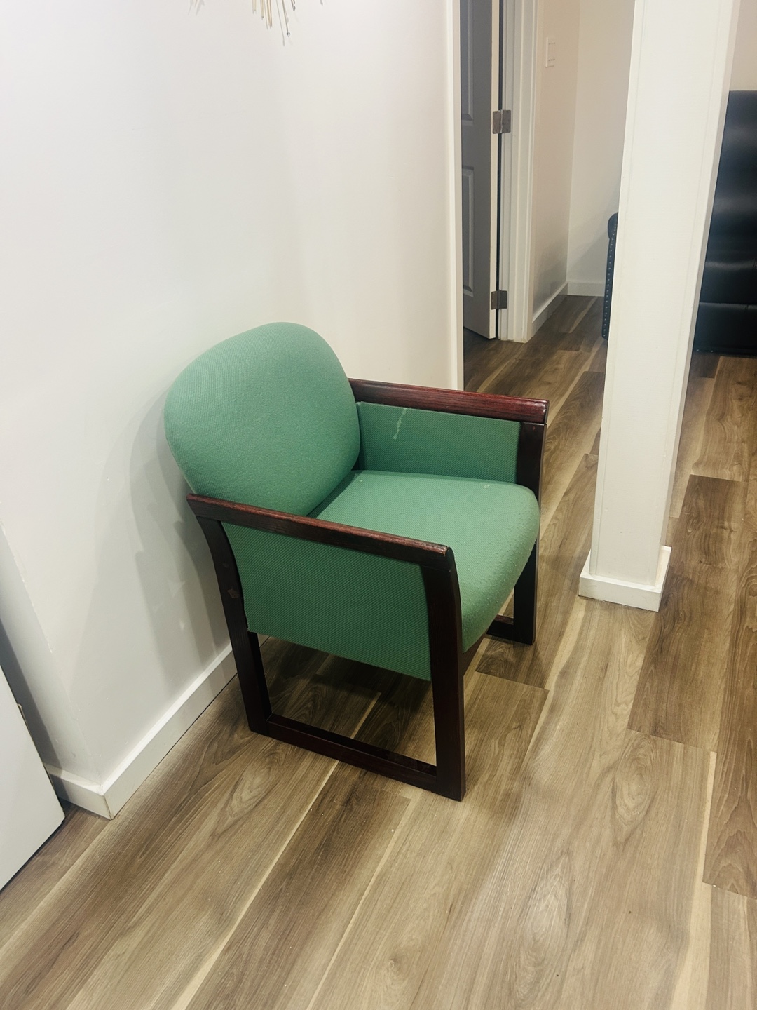 Mid-Century Modern Accent Chair - Sage Green - photo 5