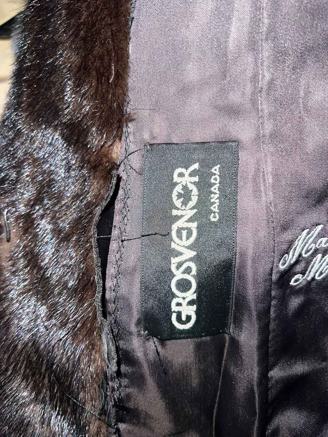 Gorgeous Vintage Grosvenor Mink Fur Coat image indicator(4)