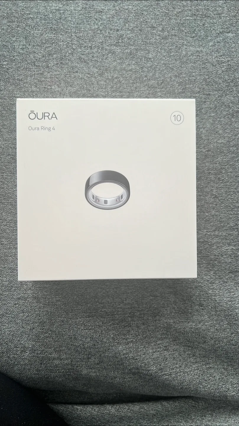 Oura Ring 4 size 10 black thumbnail