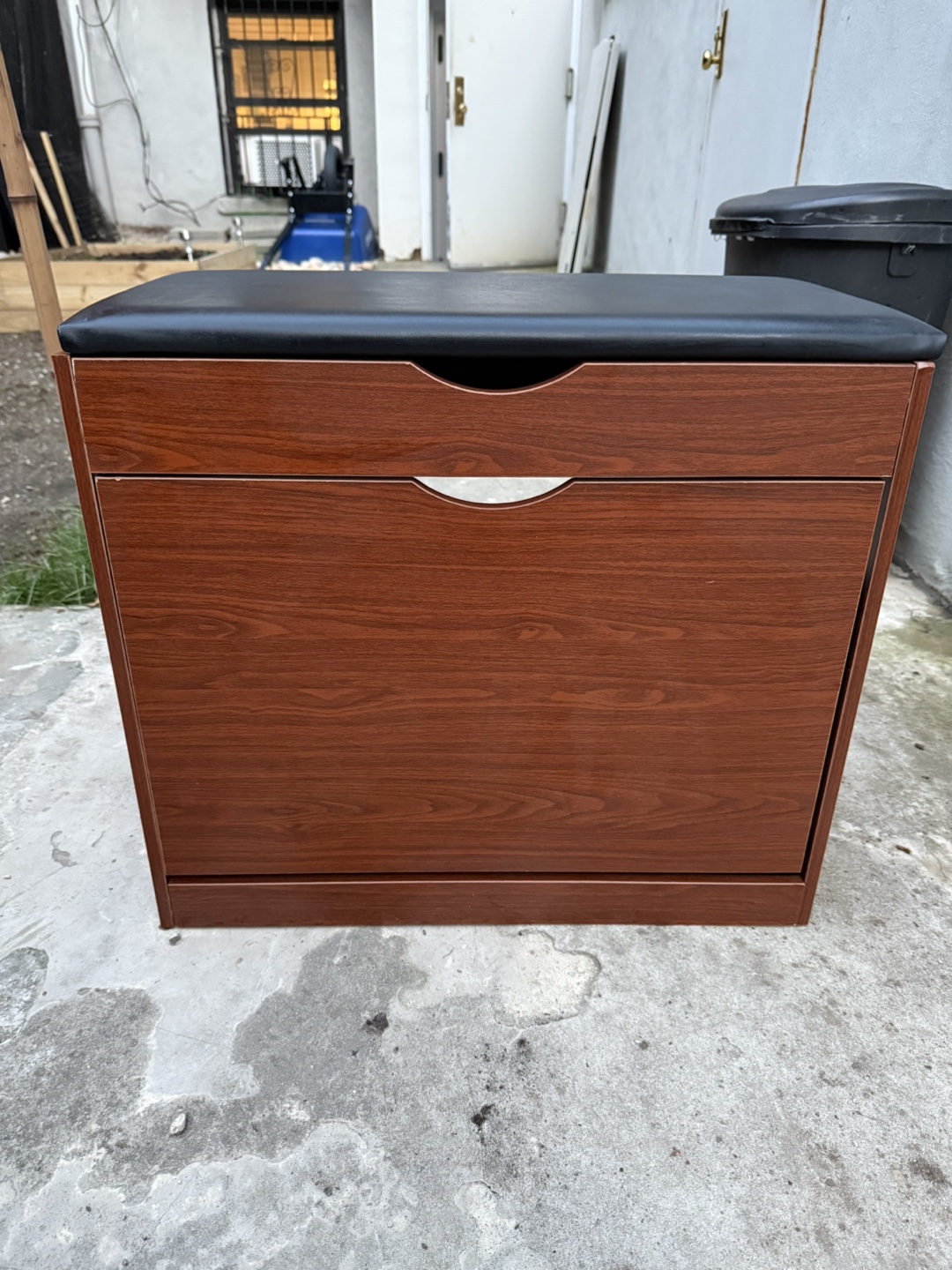 Shoe Storage Bench with Flip-up Shelves - photo 3