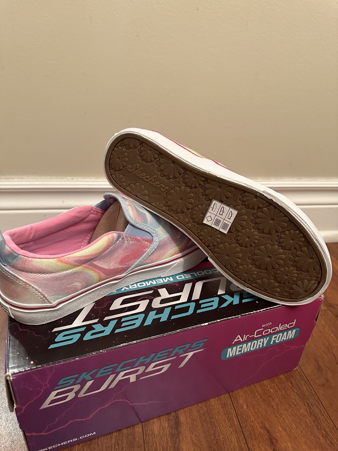 Skechers Burst Air-Cooled Memory Foam Slip-On Sneakers youth5 - photo 3