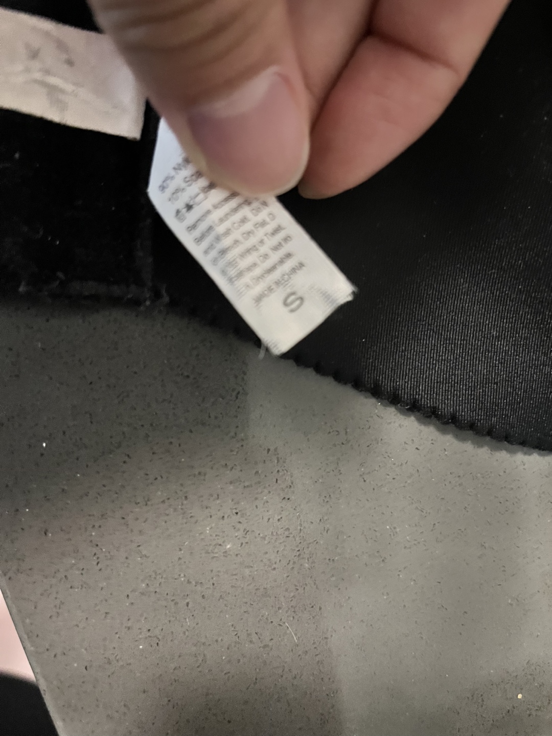 Black Strapless Bra - Size Small - photo 2