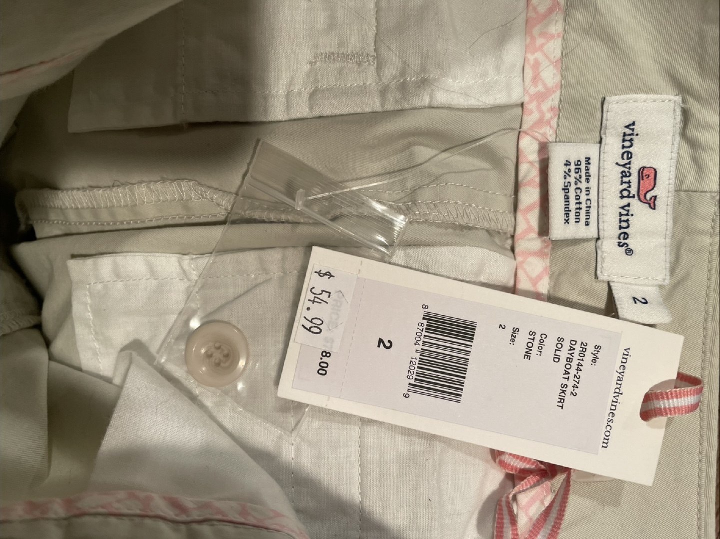Vineyard Vines Women's Stone-Coloured Shorts - photo 3