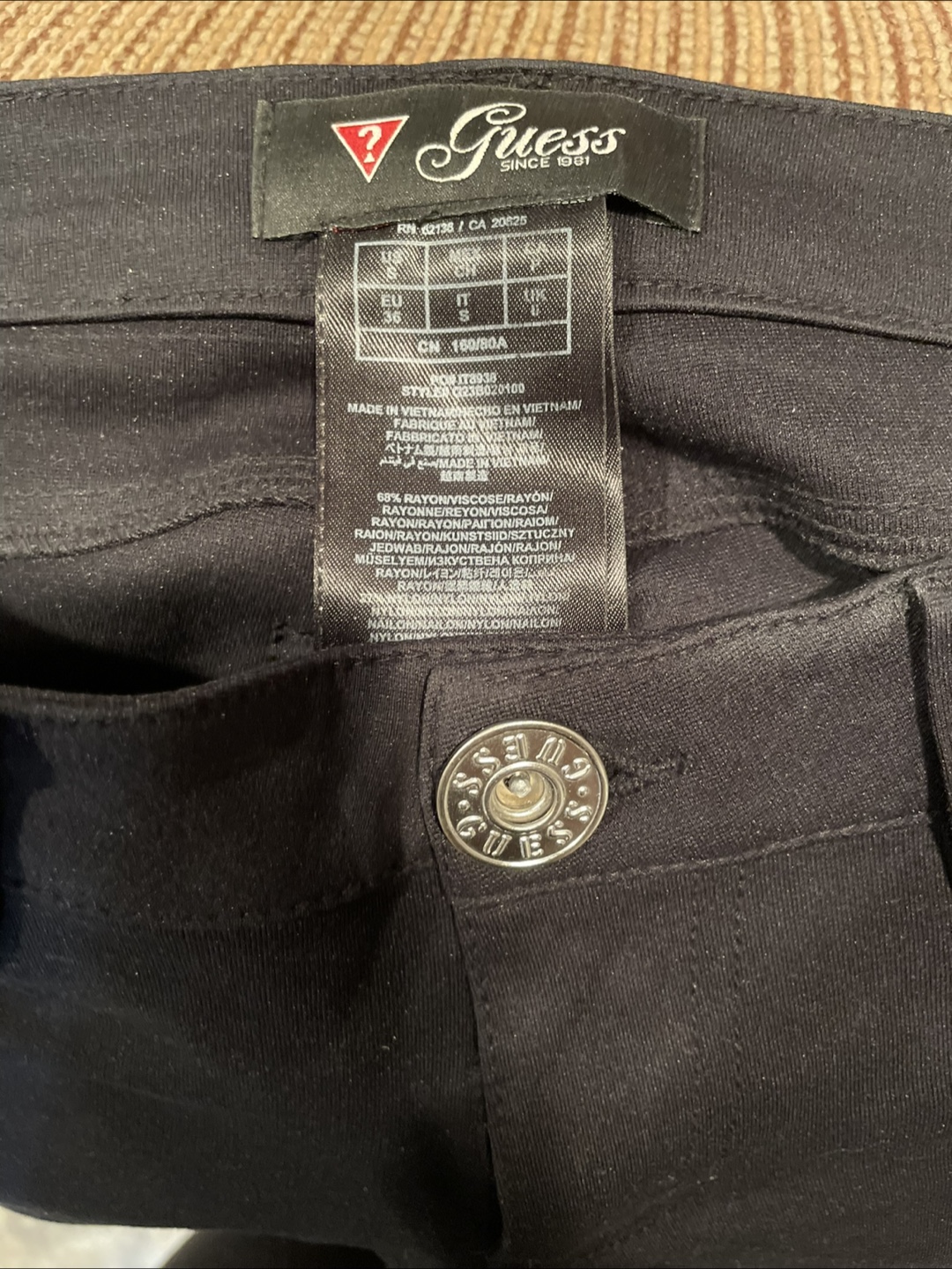 Guess black skinny jeans - photo 3