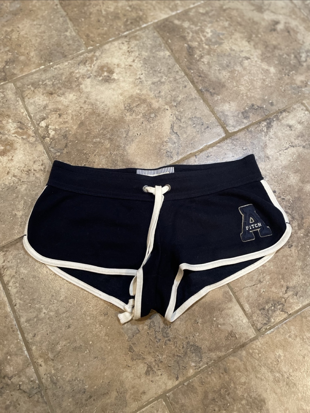 Abercrombie & Fitch women's navy blue shorts