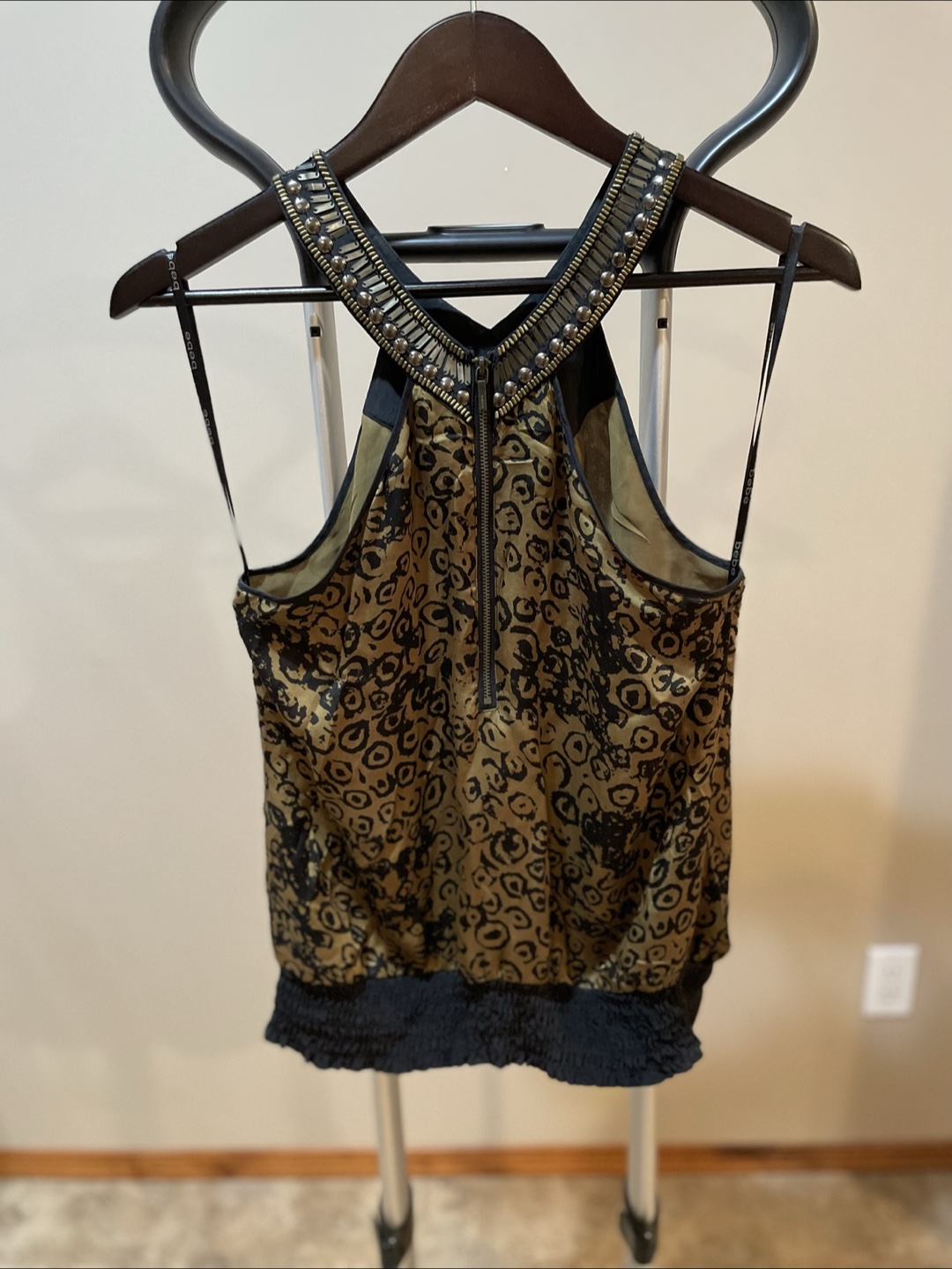 Bebe embellished sleeveless top - photo 3