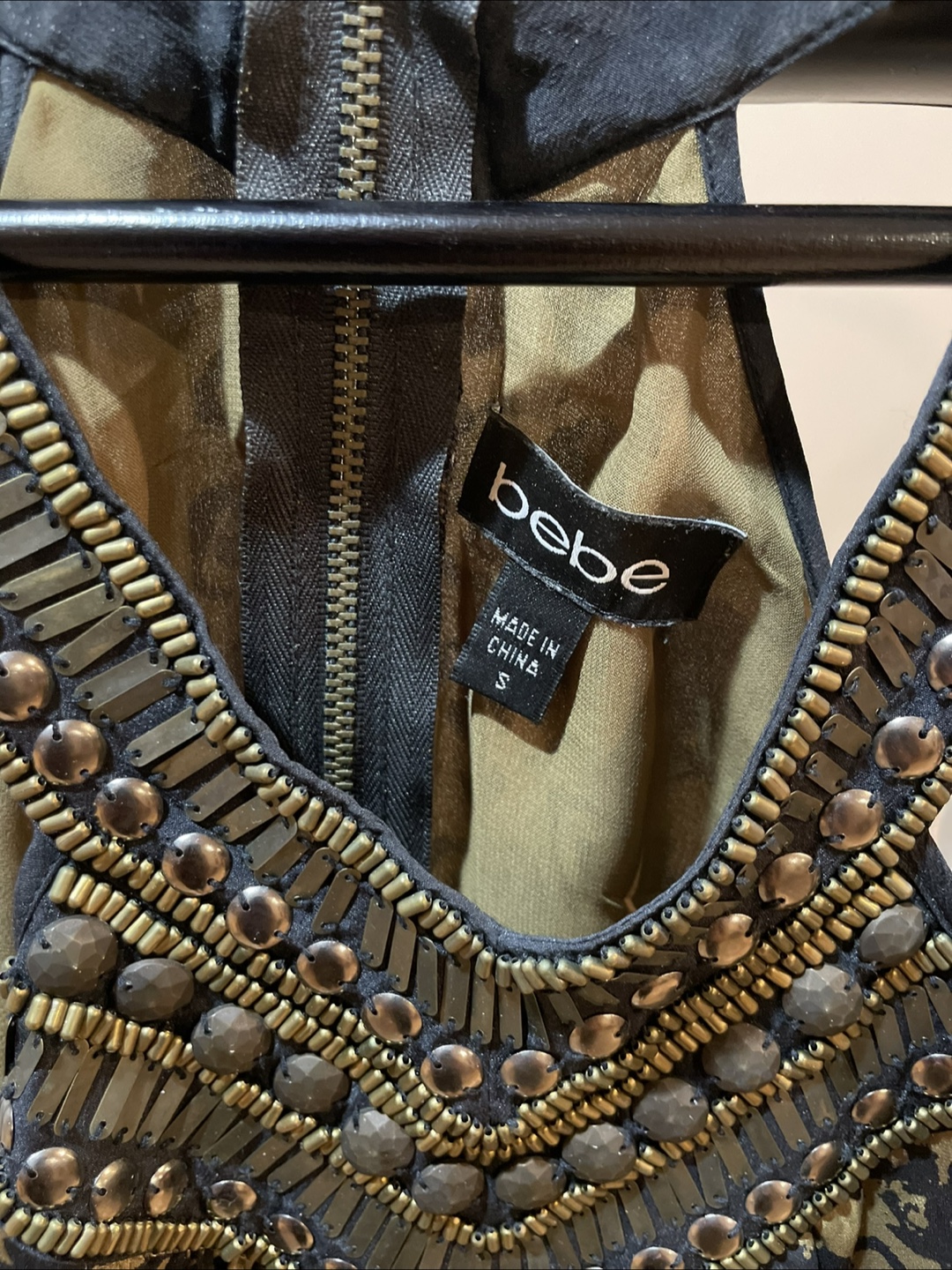 Bebe embellished sleeveless top - photo 2