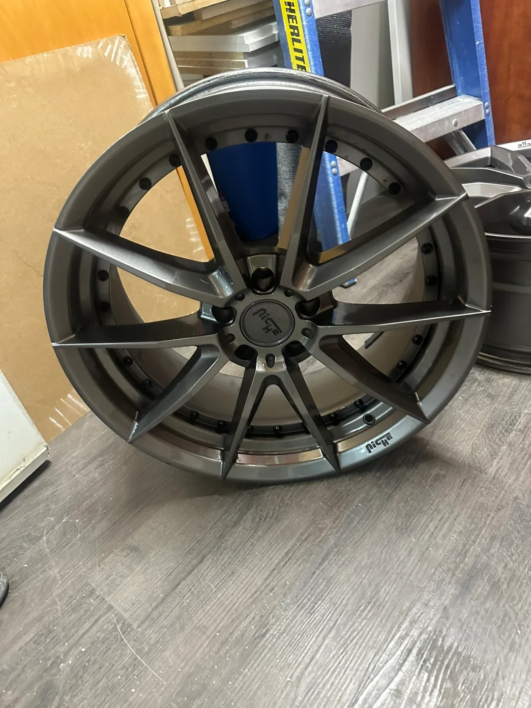 Niche Wheels - Set of Four Gunmetal Grey Aftermarket Rims image indicator(4)