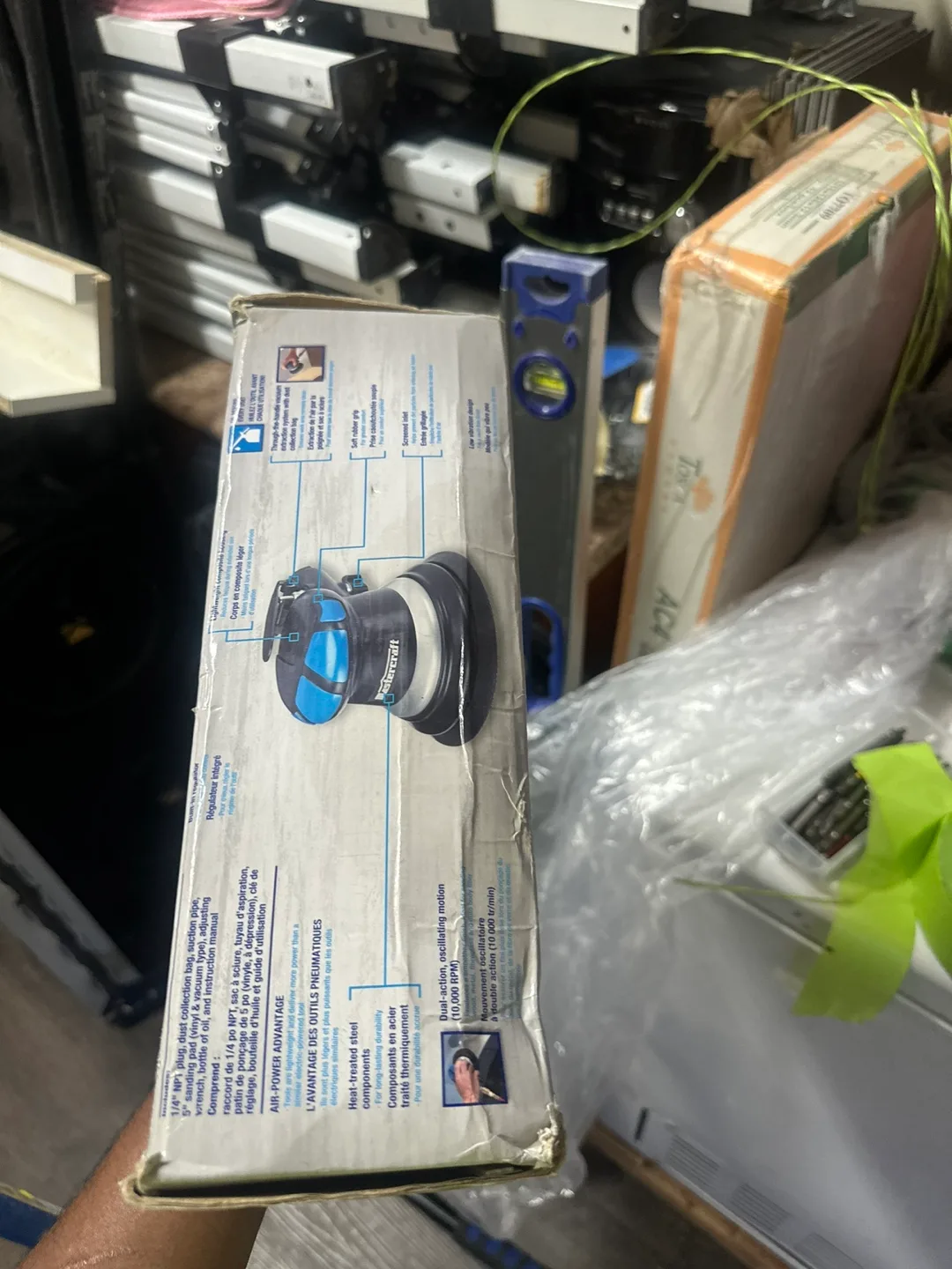 Mastercraft 5" Dual-Action Sander - New in Box image indicator(3)