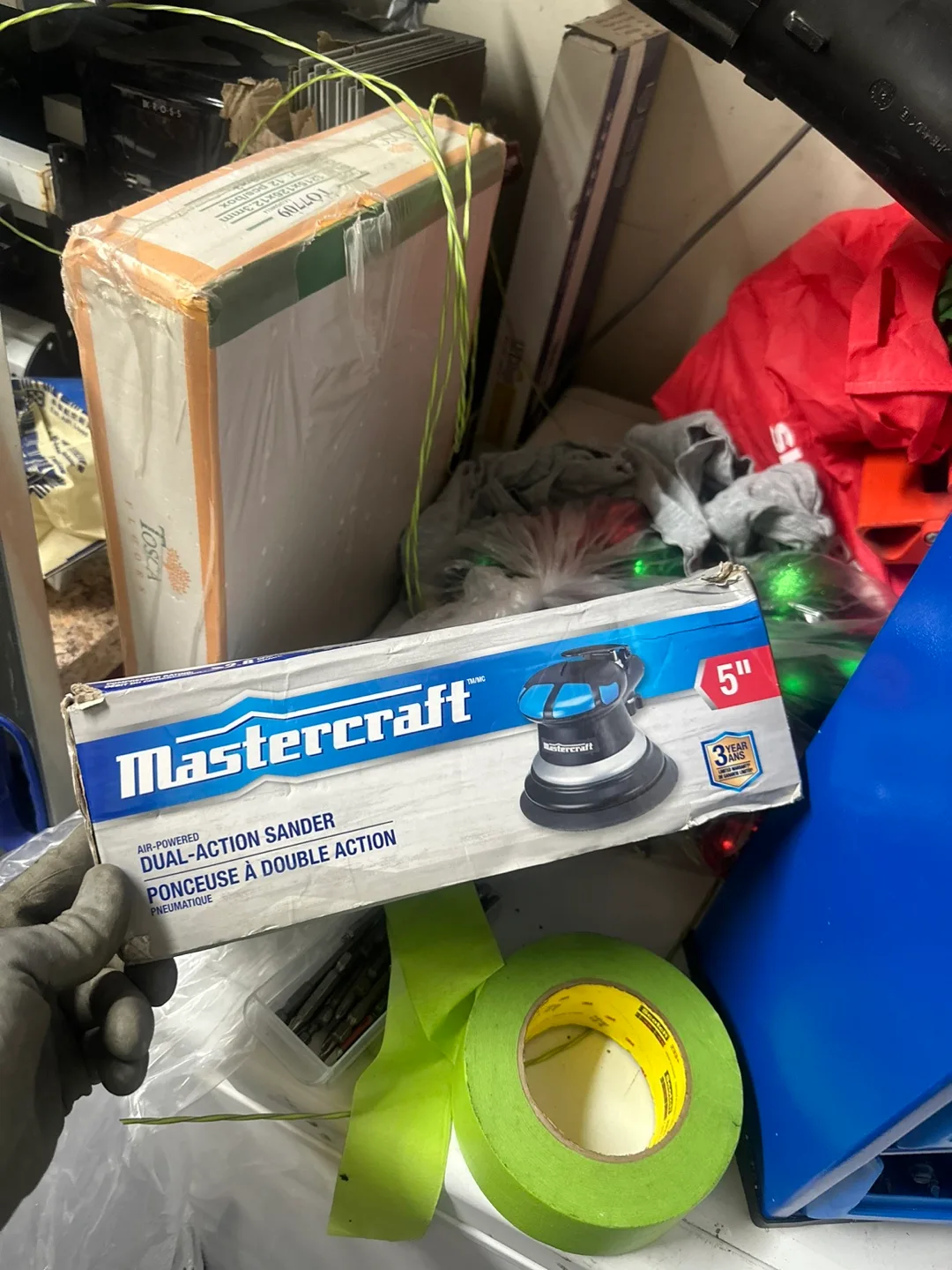 Mastercraft 5" Dual-Action Sander - New in Box image indicator(4)