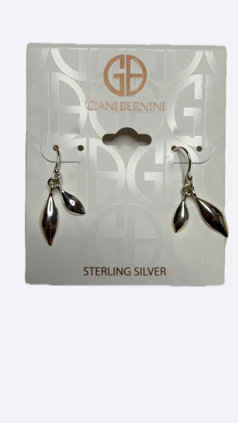 Giani Bernini Sterling Silver Leaf Earrings